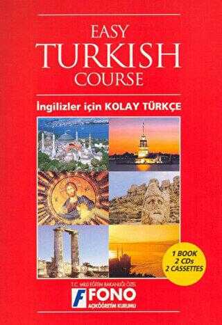İngilizler için Kolay Türkçe Easy Turkish Course 1 kitap + 2 CD