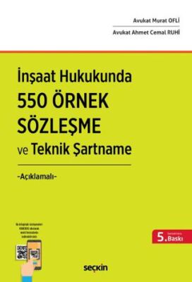İnşaat Hukukunda 550 Örnek Sözleşme ve Teknik Şartname - 1
