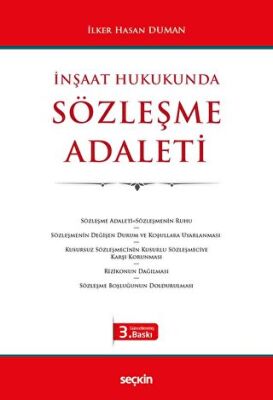 İnşaat Hukukunda Sözleşme Adaleti - 1