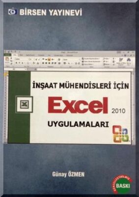 İnşaat Mühendisleri İçin Excel Uygulamaları kapağı