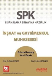Akademi Consulting Training SPK Lisanslama Sınavına Hazırlık İnşaat ve Gayrimenkul Muhasebesi - Akademi Consulting Training