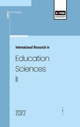 International Research in Education Sciences II - Eğitim Yayınevi - Bilimsel Eserler