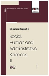 İnternational Research İn Social, Human And Administrative Sciences III - Eğitim Yayınevi - Bilimsel Eserler