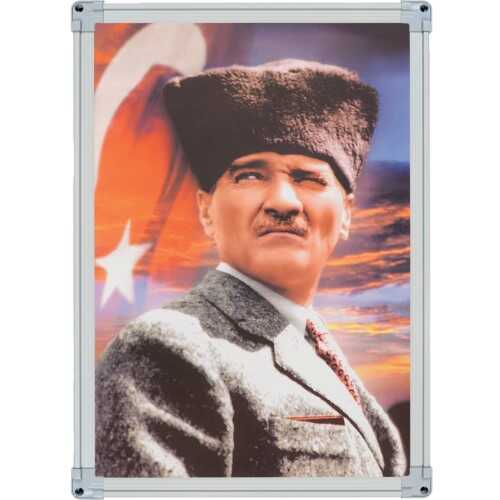 Interpano 35x50 Elegant Çerçeve Duvara Monte Atatürk Portresi 824-3