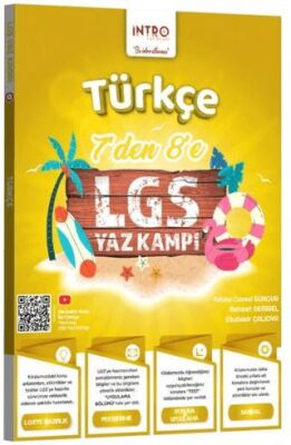 İntro Yayınları 7 den 8 e LGS Türkçe Yaz Kampı - 1