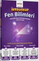 İntro Yayınları 8. Sınıf LGS Fen Bilimleri İntroskop Soru Bankası - İntro Yayınları
