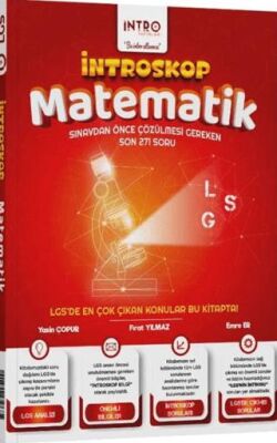 İntro Yayınları 8. Sınıf LGS Matematik İntroskop Soru Bankası - 1