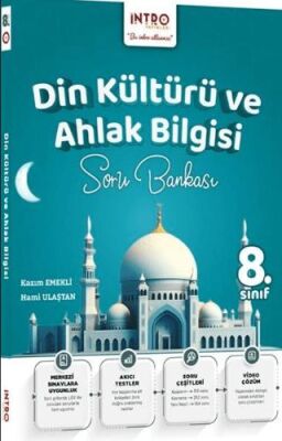 İntro Yayınları İntro Yayınları 8. Sınıf Din Kültürü ve Ahlak Bilgisi Soru Bankası - 1