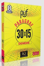 LGS PÜF Paragraf 30x15 Deneme - IQ Yayınları
