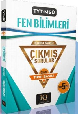 TYT - MSÜ Fen Bilimleri Çıkmış Sorular 2020-2024 - 1