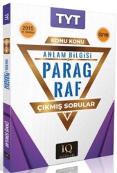TYT ÖSYM Paragraf Çıkmış Sorular 2015-2024 - IQ Yayınları