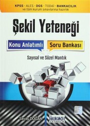 İrem Yayıncılık Şekil Yeteneği Konu Anlatımlı Soru Bankası Sayısal ve Sözel Mantık - İrem Yayıncılık