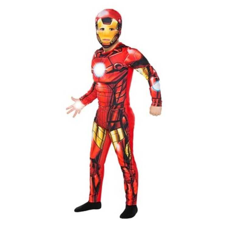 Iron Man Kassız Karakter Kostümü 7-9 Yaş