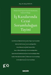 İş Kazalarında Cezai Sorumluluğun Tayini - Seçkin Yayıncılık