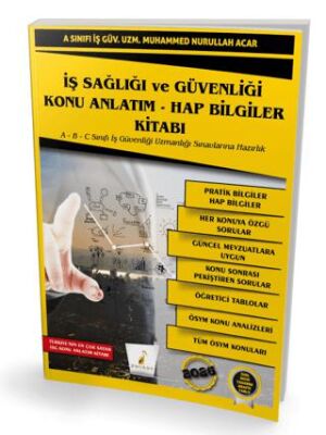 İş Sağlığı ve Güvenliği İSG Konu Anlatım Hap Bilgiler Kitabı - 1