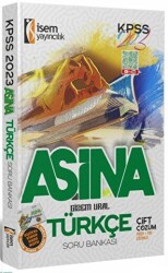 İSEM Yayıncılık İsem 2023 KPSS Aşina Türkçe Çözümlü Soru Bankası - İSEM Yayıncılık