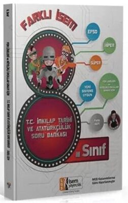 İSEM Yayıncılık 8. Sınıf LGS Farklı İsem T.C. İnkılap Tarihi ve Atatürkçülük Soru Bankası Farklı İsem - 1