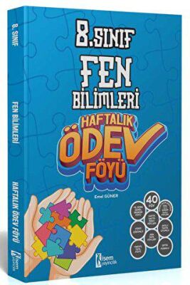 İSEM Yayıncılık 8. Sınıf Fen Bilimleri Haftalık Ödev Föyü - 1
