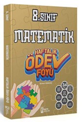 İSEM Yayıncılık 8. Sınıf Matematik Haftalık Ödev Föyü - İSEM Yayıncılık