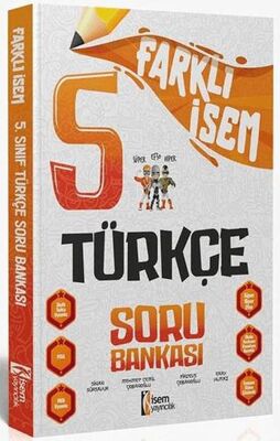 İSEM Yayıncılık 2024 Farklı İsem 5. Sınıf Türkçe Soru Bankası
