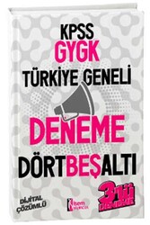 İSEM Yayıncılık 2024 İsem KPSS GYGK Türkiye Geneli Deneme 4-5-6 - İSEM Yayıncılık