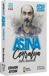 İSEM Yayıncılık 2024 KPSS Aşina Coğrafya Soru Bankası - İSEM Yayıncılık