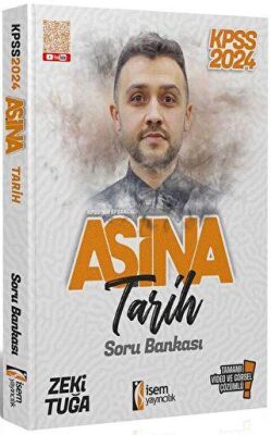 İSEM Yayıncılık 2024 KPSS Aşina Tarih Tamamı Video Çözümlü Soru Bankası - 1