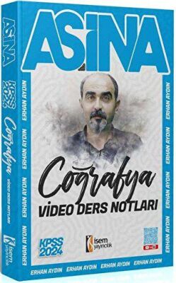 İSEM Yayıncılık 2024 KPSS Coğrafya Video Ders Notu - 1