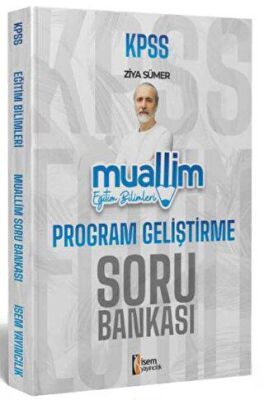 İSEM Yayıncılık 2024 KPSS Eğitim Bilimleri Muallim Program Geliştirme Soru Bankası - 1