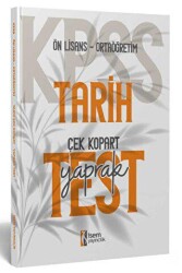2024 KPSS Ortaöğretim Ön Lisans Tarih Çek Kopart Yaprak Test - İSEM Yayıncılık
