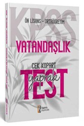 İSEM Yayıncılık KPSS Ortaöğretim Ön Lisans Vatandaşlık Çek Kopart Yaprak Test - İSEM Yayıncılık