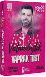 İSEM Yayıncılık 2024 KPSS Vatandaşlık Aşina Yaprak Test - İSEM Yayıncılık