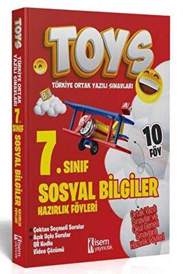 İSEM Yayıncılık 2024 Toys 7. Sınıf Sosyal Bilgiler Hazırlık Föyleri - 1