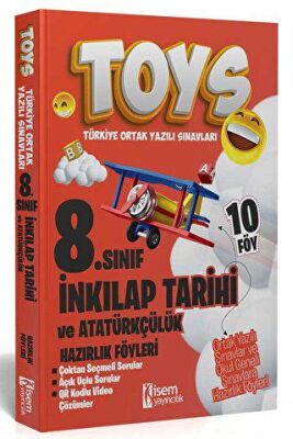 İSEM Yayıncılık Toys 8. Sınıf İnkılap Tarihi ve Atatürkçülük Hazırlık Föyleri - 1