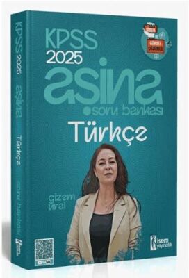 İSEM Yayıncılık 2025 İsem KPSS Aşina Türkçe Soru Bankası - 1