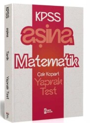 İSEM Yayıncılık 2025 KPSS Aşina Matematik Çek Kopart Yaprak Test - İSEM Yayıncılık