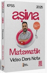 İSEM Yayıncılık 2025 KPSS Aşina Matematik Video Ders Notu - İSEM Yayıncılık