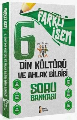 İSEM Yayıncılık 6. Sınıf Farklı İsem Din Kültürü ve Ahlak Bilgisi Soru Bankası - 1