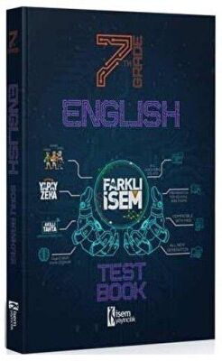 İSEM Yayıncılık 7. Sınıf Farklı İsem İngilizce Soru Bankası - 1