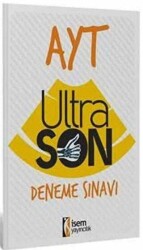 İSEM Yayıncılık AYT UltraSon Deneme Sınavı - İSEM Yayıncılık