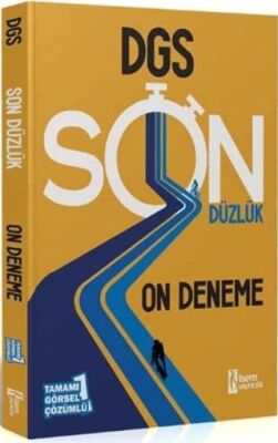 İSEM Yayıncılık DGS Son Düzlük 10 Deneme - 1