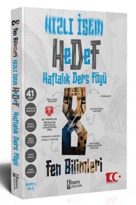 İSEM Yayıncılık İsem Yayınları 8. Sınıf Hızlı İsem Fen Bilimleri Haftalık Ders Föyü - 1
