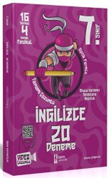 İSEM Yayıncılık İsem Yayınları 7. Sınıf İngilizce 20 Deneme Video Çözümlü - İSEM Yayıncılık