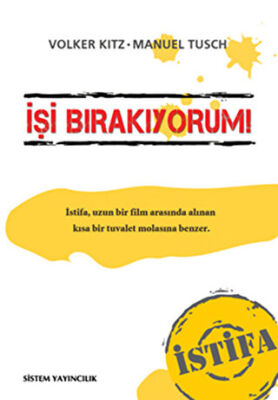 İşi Bırakıyorum kapağı