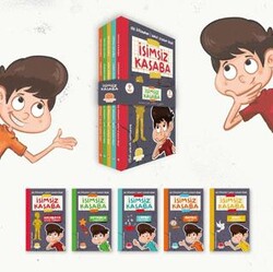 İsimsiz Kasaba Set 5 Kitap - Karavan Çocuk Yayınları