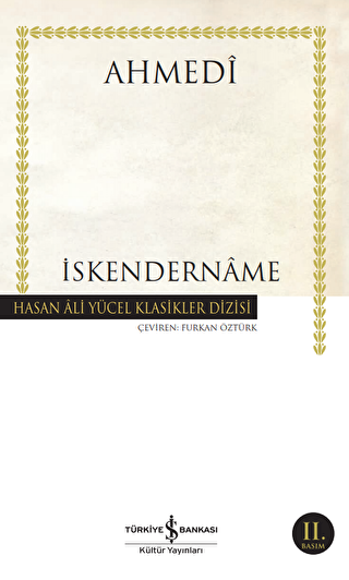 İskendername - İş Bankası Kültür Yayınları