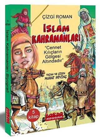 İslam Kahramanları Çizgi Roman 5 Kitap Set