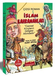 İslam Kahramanları Çizgi Roman 5 Kitap Set - Bordo Ressam