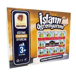 İslamı Öğreniyorum Puzzle Serisi - 1 Erkek Namaz - Moon Beavers