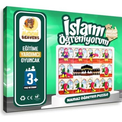 İslamı Öğreniyorum Puzzle Serisi - 2 Kız Namaz - 1